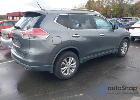 2015 Nissan Rogue Sv from USA, damaged, VIN KNMAT2MTXFP553668